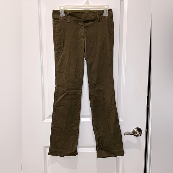 The Limited Low Rise Brown Boot Cut Stretch Pants Size 4 - Picture 1 of 11